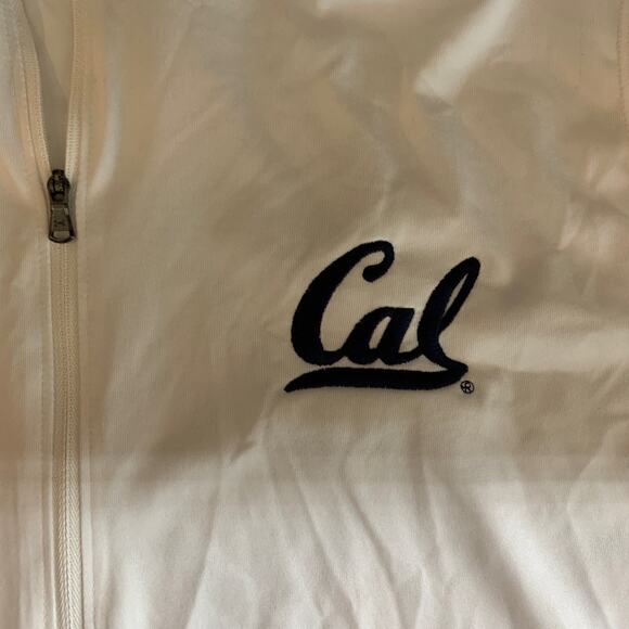 California Golden Bears Shirt Womens XL White Locker Half Zip Under Armour Cal - Picture 7 of 13